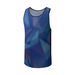 DRY AEROFLOW PRINTED TANK MEN Dazzling Blue